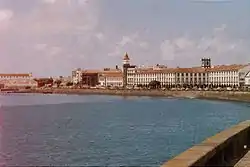 The district capital of Ponta Delgada, located on the island of São Miguel