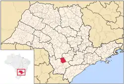 Location in São Paulo  state