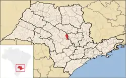 Location in São Paulo  state