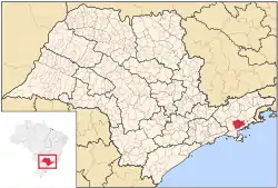 Location in São Paulo  state