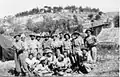 Members of the Harel Brigade training outside Saris, 1948