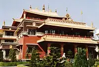 Temple of the Tibetan community in Sarnath