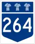 Highway 264 marker