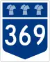 Highway 369 marker