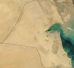 Image 7Satellite image of Kuwait, November 2001