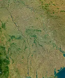 Image 13A satellite view of Moldova, 2003