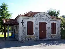 The town hall in Sauméjan