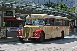 Saurer Autobus Salzburger Hauptbahnhof