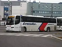 Image 102ExpressBus Savonlinja Volvo B7R / 9700S (no. 792, AAI-840, 2006) at Jyväskylä bus station. (from Coach (bus))