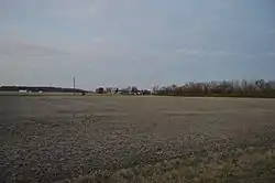 Farm fields on Schenck Road, southwest of Sidney