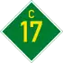 C17 road shield}}