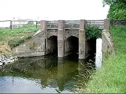 The Kraichbach between Hockenheim and Ketsch