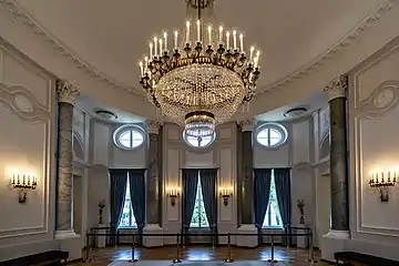 Oval Ballroom at Bellevue Palace, Berlin (1790)