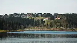 Schulenberg seen from the Oker Dam