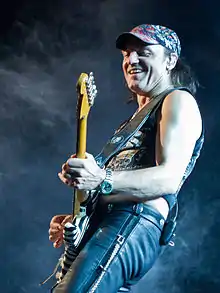 Jabs with the Scorpions in 2014