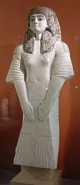 Statuary use of the hieroglyph