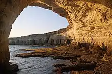 Image 16Sea caves at Cape Greco (from Cyprus)