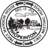 Official seal of Hopkinton, Massachusetts