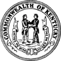 Pre-1962 state seal used from the 1910s to the 1950s.