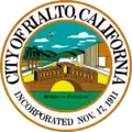 Seal of the City of Rialto