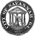 Seal of the City of Savannah (1888)