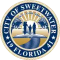 Official seal for the City of Sweetwater