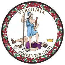 The Virginian seal