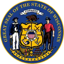 The seal of Wisconsin