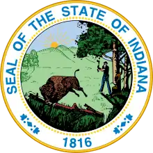 Official seal of Indiana