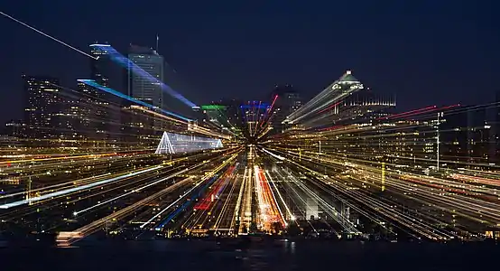 Nightly skyscraper, Exposure time: 6 sec