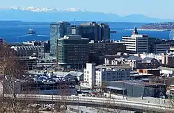 Seattle SoDo seen from Rizal Park