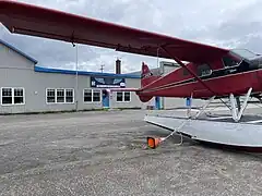 Tarmac of the Lac-à-la-Tortue aerodrome, Chemin de la Vigilance