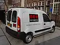 A Securitas system installation van