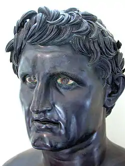 Roman copy of an original Hellenistic bust depicting Seleucus I Nicator (founder of the Seleucid Empire), found in Herculaneum, Italy