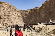 Tourists on the  "Red Lizard" train, 2012