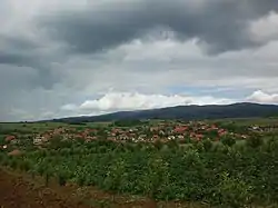 Panorama of the village.