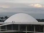 Exterior view of the Senate chamber