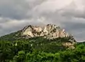 Seneca Rocks viewed from the parking lot