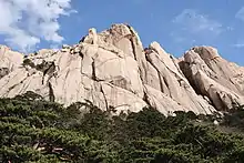 Ulsanbawi (peak) in Seoraksan National Park