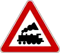 I-33Non-gated level crossing