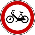 II-13Forbidden for mopeds