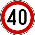 II-30Speed limit