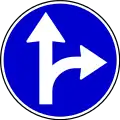 II-44.1Proceed straight or turn right