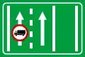 III-88Alternating passing of vehicles