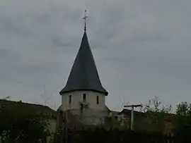 The church tower in Sérignac-sur-Garonne