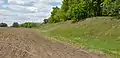 Wall near village of Ivankovyche