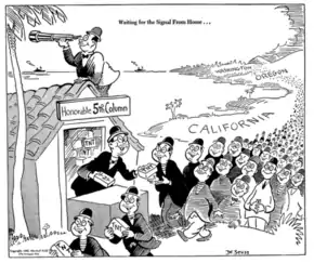 Image 11942 political cartoon by Dr. Seuss (from Political cartoon)