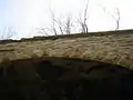 Detail of the ring stones at the top of one of the arches