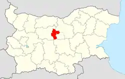 Sevlievo Municipality within Bulgaria and Gabrovo Province.