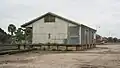 Southbound view of the goods shed, July 2008